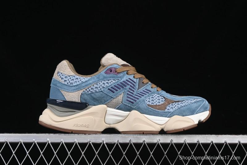New Balance 9060 Retro Casual Running Sneakers with ABZORB Cushioning Technology - U9060BD1
