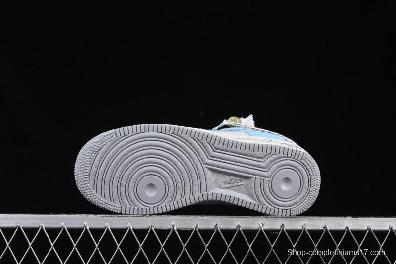 Nike Air Force 1 '07 Low YunYuJian CNY Year of the Snake Limited Edition Casual Sneakers - DX2678-222