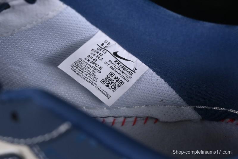 Nike Air Force 1 '07 Low Teddy Bear Collaboration Suede Blue Low-Top Casual Sneakers - KK1988-054