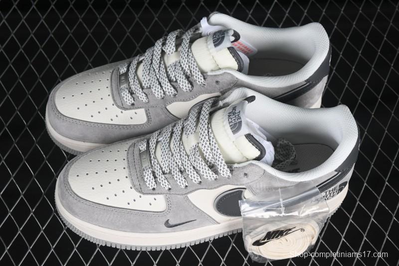 Nike Air Force 1 '07 Low The North Face Collaboration Versatile Beige-Grey Casual Sneakers - XZ6188-760