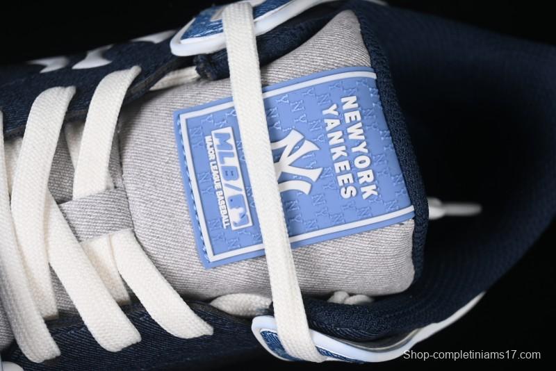 New York Yankees MLB Chunky Liner Lightweight Platform Sneakers with 6cm Height Increase - 3ASXCHL4N50BLS