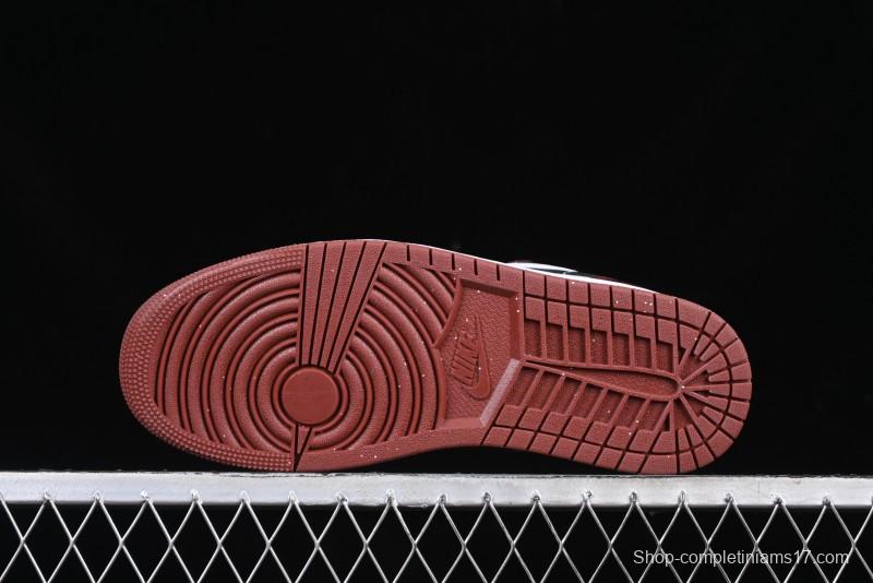 Nike Air Jordan 1 Low AJ1 White University Red Casual Sneakers - HF3148-102