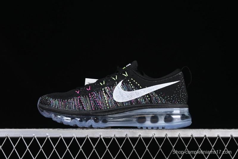 Nike Air Max Flyknit 2014 Running Shoes with Full-Length Air Cushion - 620469-015