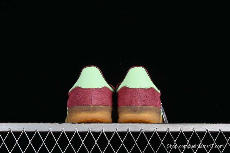 Adidas Originals Gazelle Indoor IH7487 Retro Casual Slip-Resistant Wear-Resistant Low-Top Skate Shoes