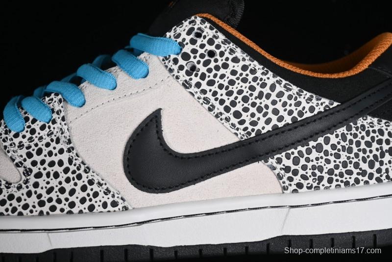 Nike SB Dunk Low Safari "Olympics" Stone Pattern SB Low Top Casual Sneakers - FZ1233-002