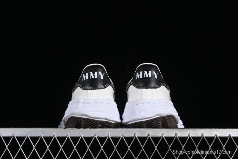 Wayne MMY Original Sole Leather Low Sneaker with Deconstructed Ice Cream Sole - W.E5