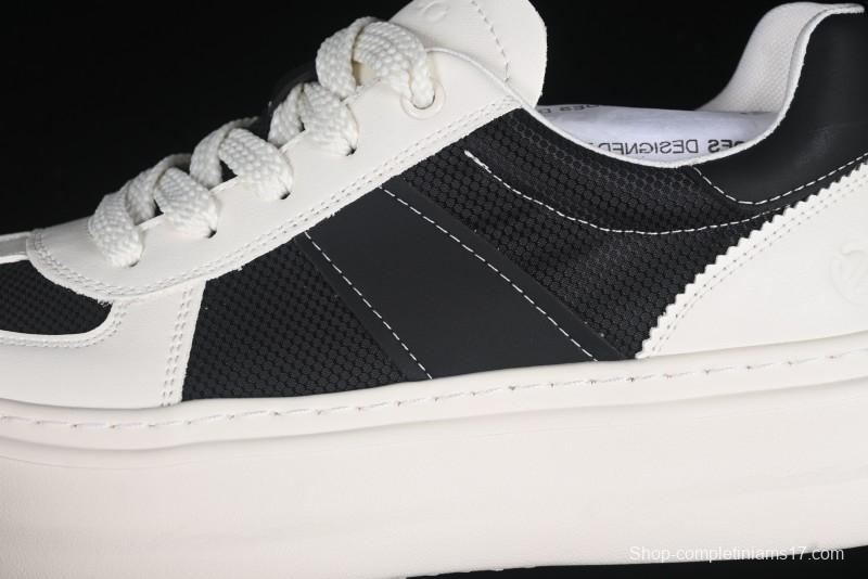 Ecco Street ACE Series Comfortable & Durable Flat Casual Sneakers - 63810001001