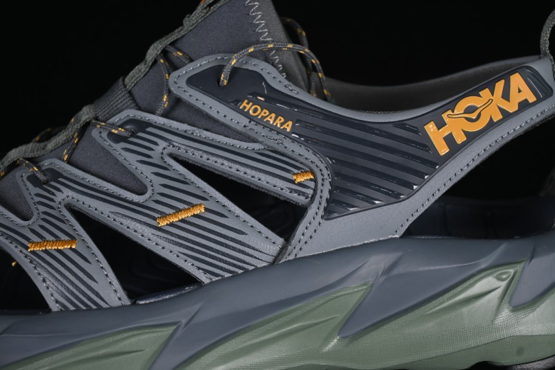 Hoka One One Hopara Outdoor Functional Mountain Sandals with Rugged Design - 1106534 CTHY