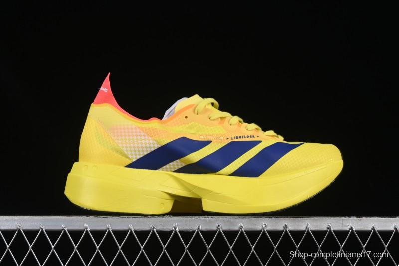 Adidas Adizero Adios 4 M Running Shoes Lightweight Breathable Low-Top - JR6373