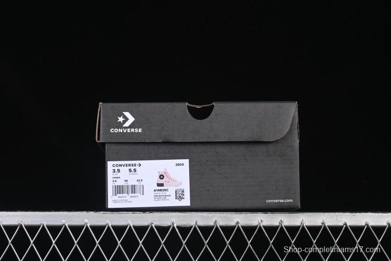 Converse Chuck 70 High Top Platform Sneakers in Pink Color Block Design - A14825C