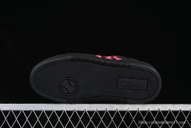 New York Yankees MLB Chunky Liner Custom Platform Sneakers in Neon Pink - 3ASXCA12N50WHS