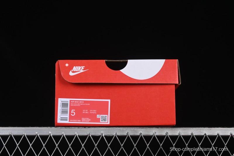 Nike Air Max 2013 Retro Breathable Mesh Running Shoes with Full-Length Max Air Cushion - HV4303-099