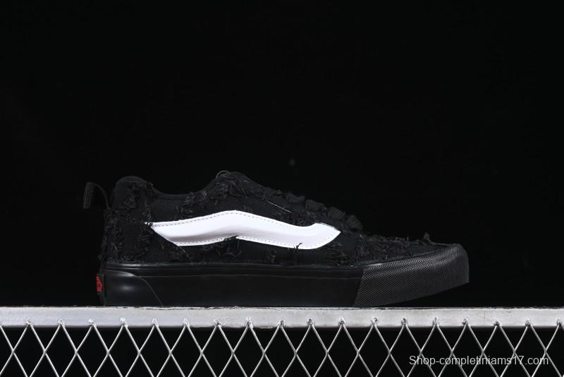 Vans Vault OG Era LX "Distressed Black" Premium Skate Sneakers