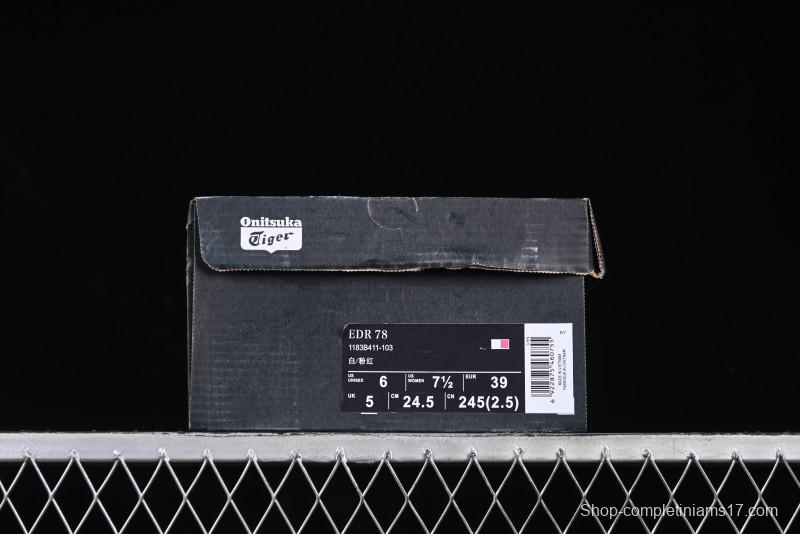 Asics Vintage-Style Sneakers - Soft Pink & Neutral Beige