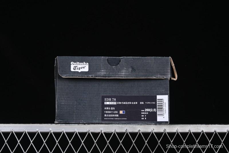Onitsuka Tiger Edr 78 Low Top Running Shoes Comfortable Slip Resistant Durable - 1183B411-200