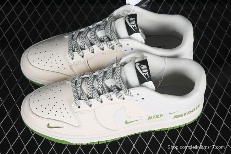 Nike Dunk Low "Just Do It" - Green/White Edition