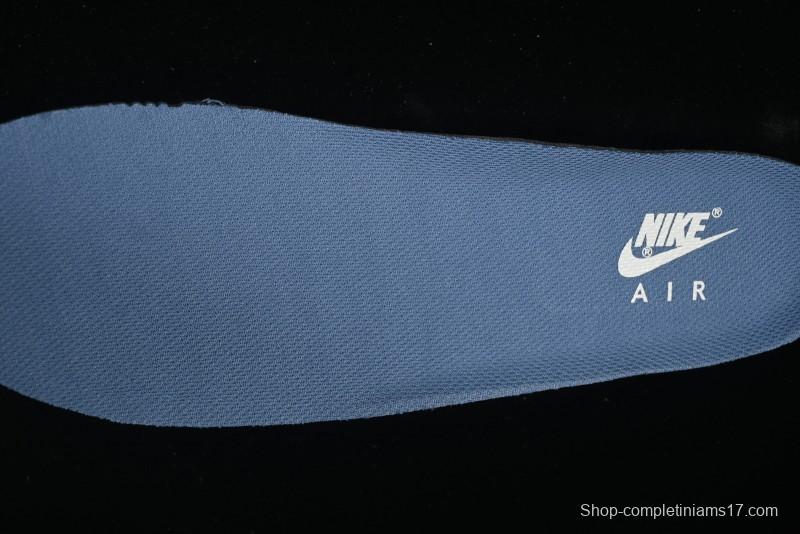 Nike Air Force 1 '07 Low Collaboration White Blue Ghost Face Casual Sneakers with Strap - KK1988-068