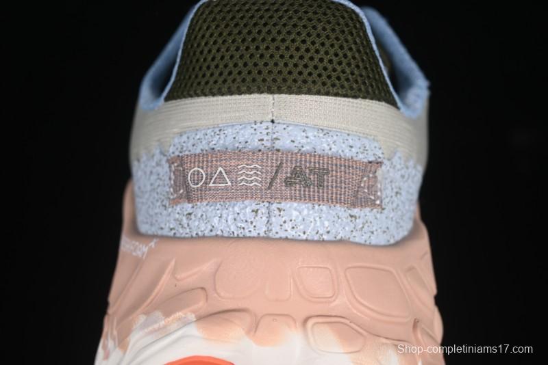 New Balance Fresh Foam X More V3TDS Low-Top Running Shoes with Durable Slip-Resistant Outsole - MTMORUG3