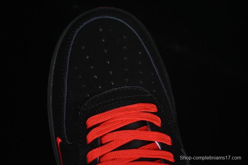 Nike Air Force 1'07 Low Stussy Collaboration Passion Orange Low-Top Casual Sneakers - DF0188-044