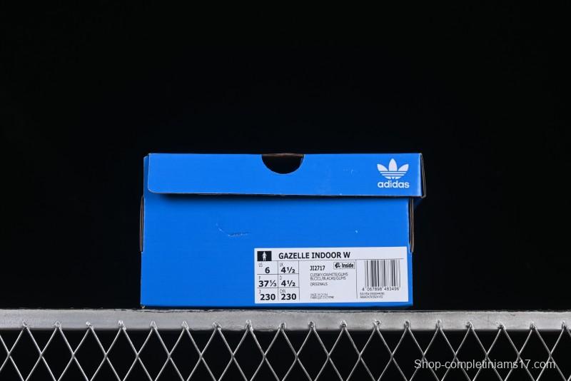 Adidas Originals Gazelle Indoor Retro Casual Sneakers with Anti-Slip and Wear-Resistant Design - JI2717