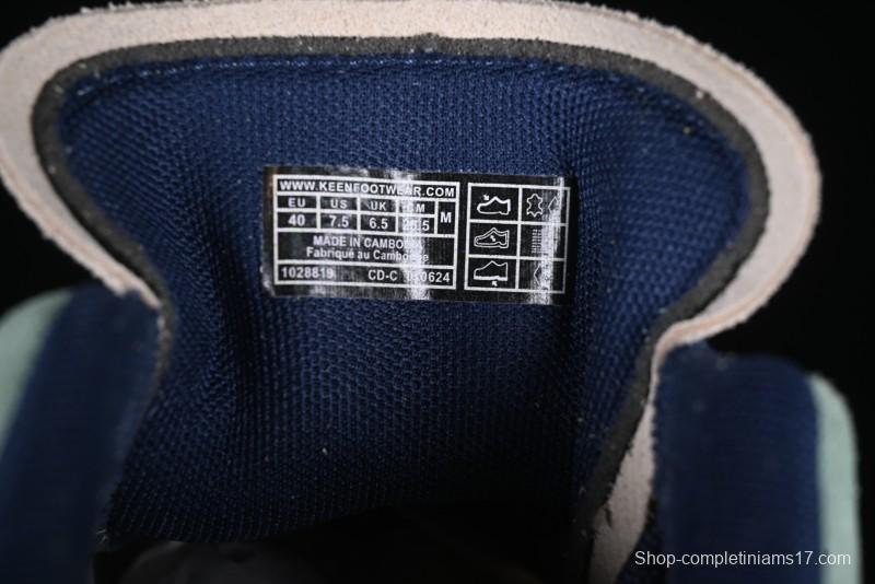 KEEN Jasper Lightweight Outdoor Adventure Shoes – Mint Green & Navy