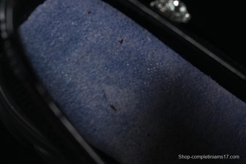 Black Patent Chunky Platform Loafers with Metal Embellishments