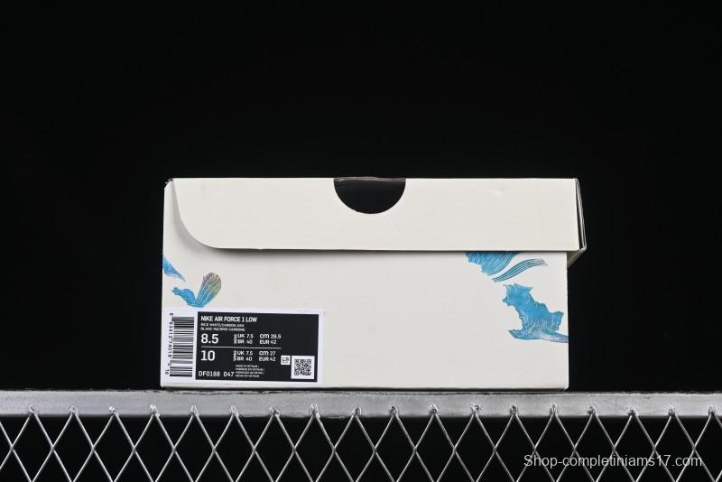 Nike Air Force 1'07 Low Nezha Collaboration Magic Ball Spirit Pearl Casual Sneakers - DF0188-047