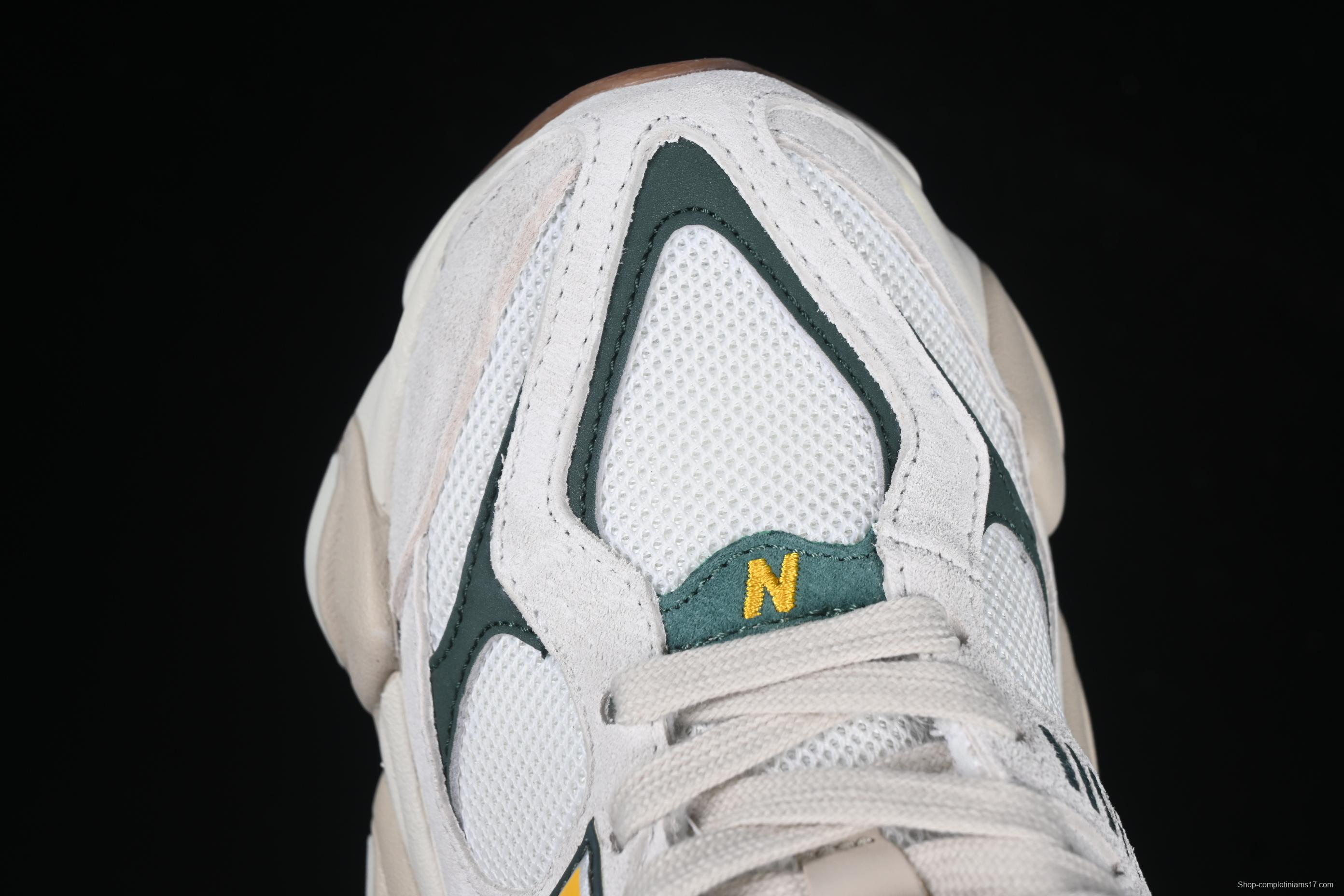 New Balance NB9060 Series Retro Casual Running Shoes with ABZORB Cushioning - U9060AGG