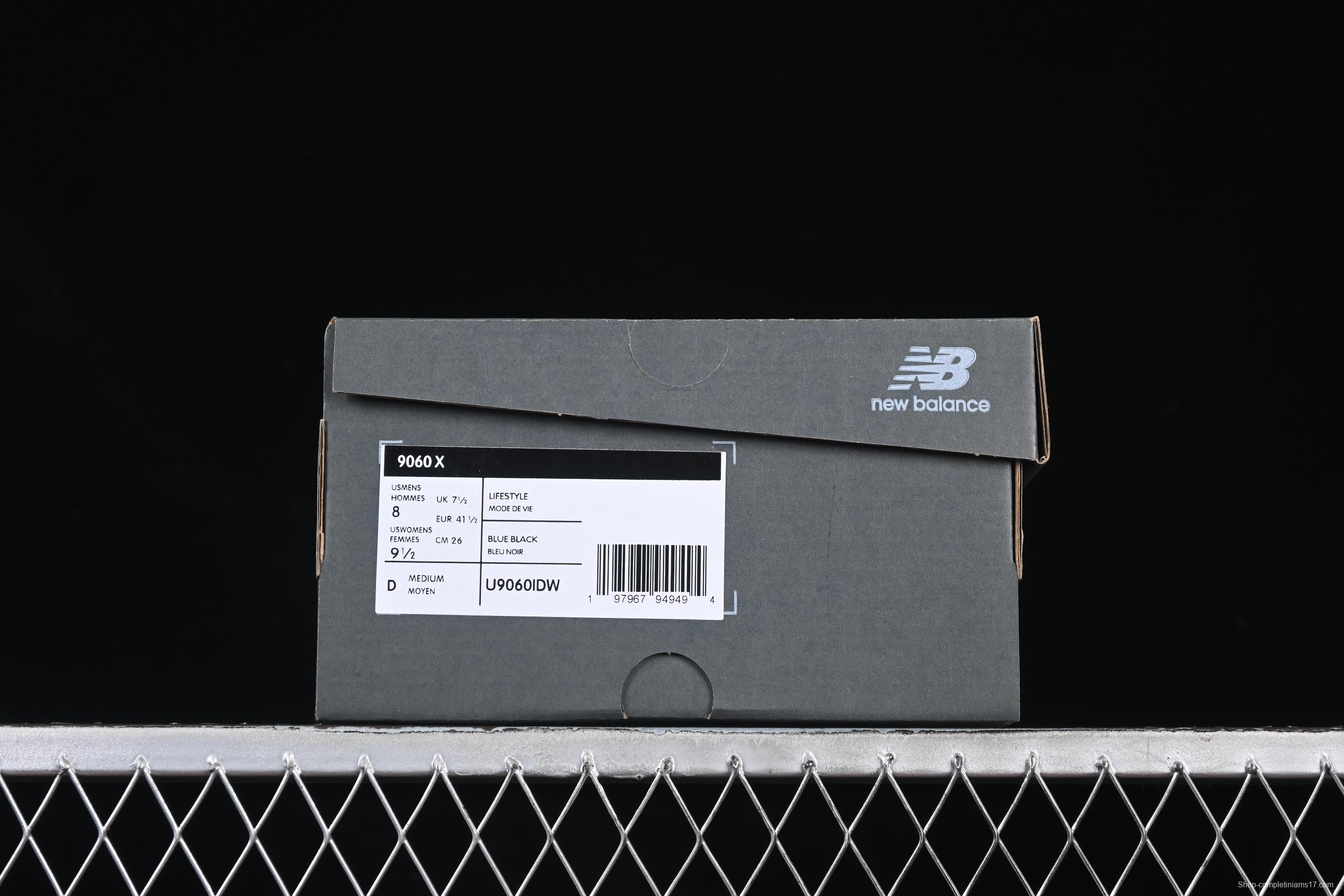 Joe Freshgoods x New Balance 9060 Retro Casual Running Sneakers with ABZORB Cushioning - U9060IDW