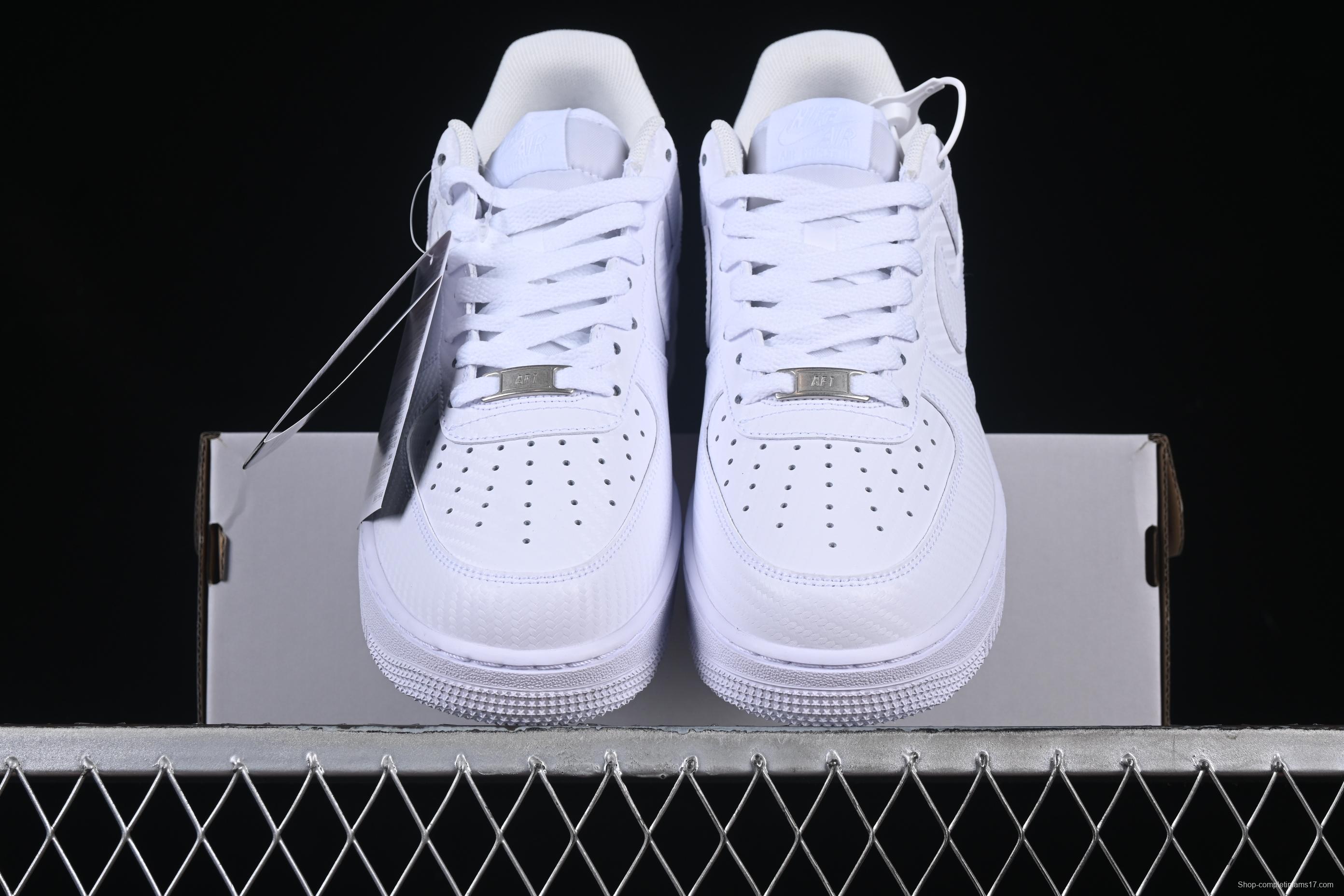 Nike Air Force 1'07 Low Casual Sneakers with Full-Length Air Cushion - HF2886-100