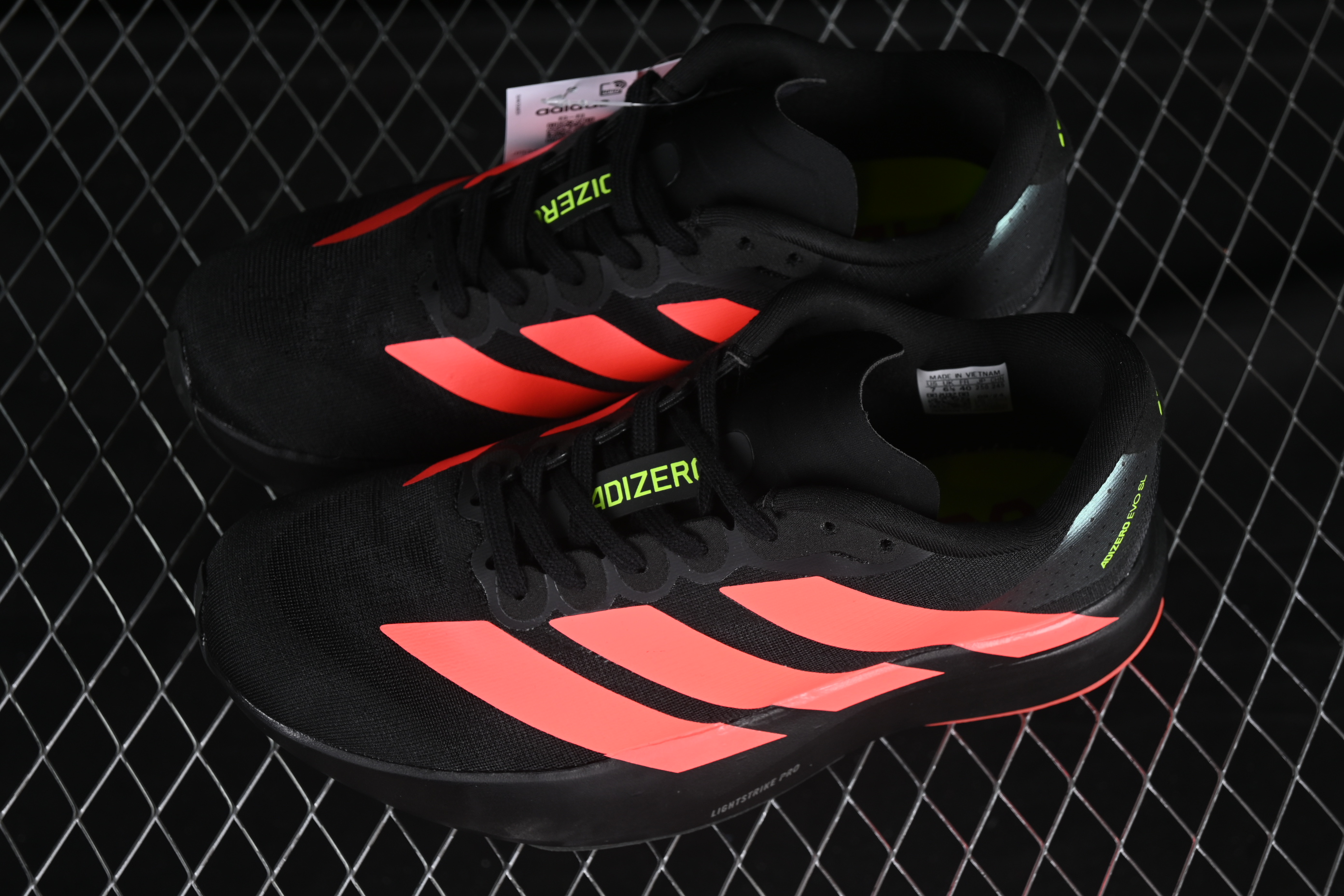 Adidas Adizero Evo SL Lightweight Breathable Cushioned Running Shoes - JR3414