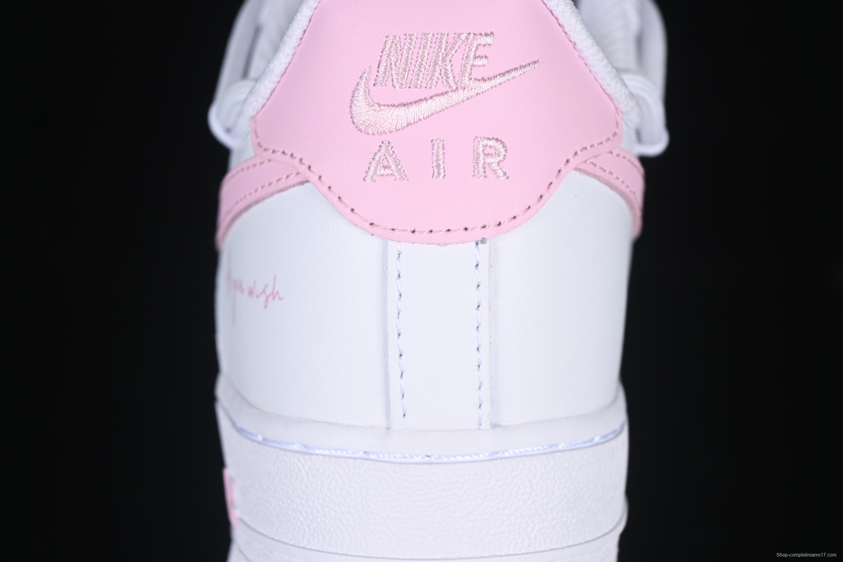 Nike Air Force 1'07 Low Casual Sneakers with Custom Leather & Full-Length Air Cushion - CQ2288-802