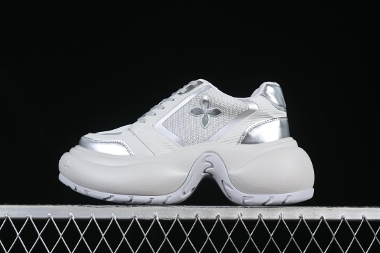 SMFK FUTURE RIPPLE Low-Top Fashion Sports Casual Shoes in Gray - AJD4