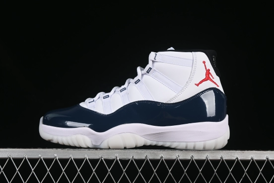 Nike Air Jordan 11 Retro Rare Air High Top Basketball Shoes Royal Blue - IH0296-400