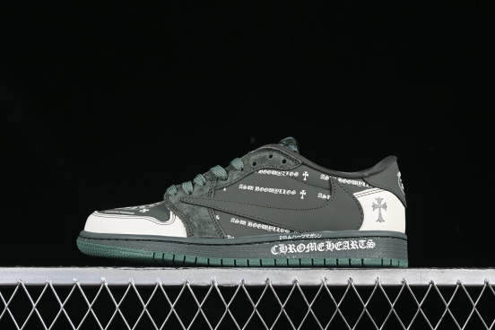 Nike Travis Scott x Fragment Design x Air Jordan 1 Low OG SP Sneakers - XS2024-029