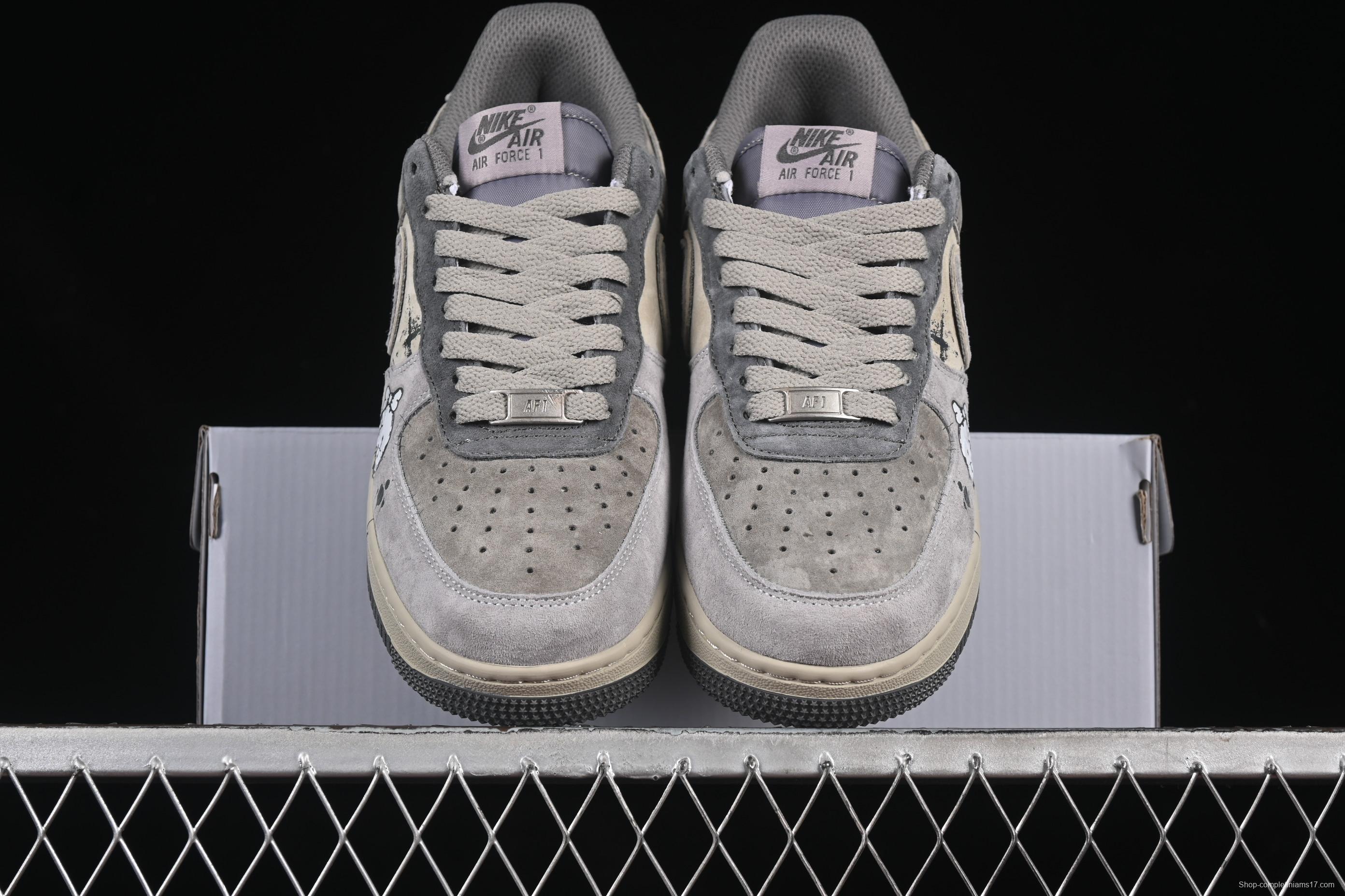 Nike Air Force 1'07 Low Dark Skull Casual Sneakers - YD2425-660