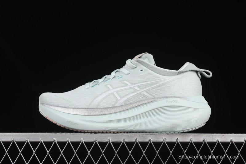 Asics Gel-Nimbus 27 Retro Breathable Casual Shoes with Cushioning for Men - 1011B958-300