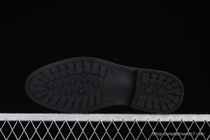 ECCO London Collection Slip-On Business Men's Leather Shoes with Wide Toe Design and Innovative Sole - 61160801002