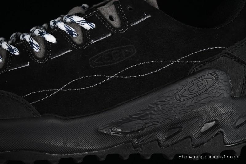 Keen Jasper Rocks SP Urban Series Retro Low-Top Lace-Up Outdoor Camping Hiking Mountaineering Training Shoes - 1025169Black