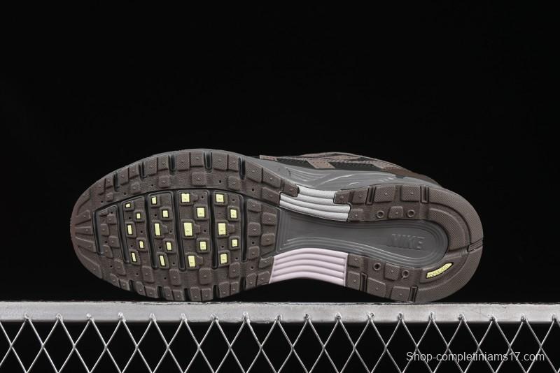 Nike P-6000 Prm Retro Casual Sneakers with Layered Design - CD6404-202