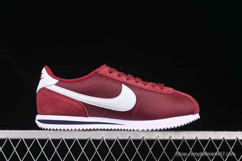 Nike Classic Cortez Leather Retro Running Shoes - DZ2795-600