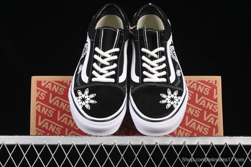Vans Old Skool 36 Low-Top Retro Skate Shoes - VN000CRPGRN