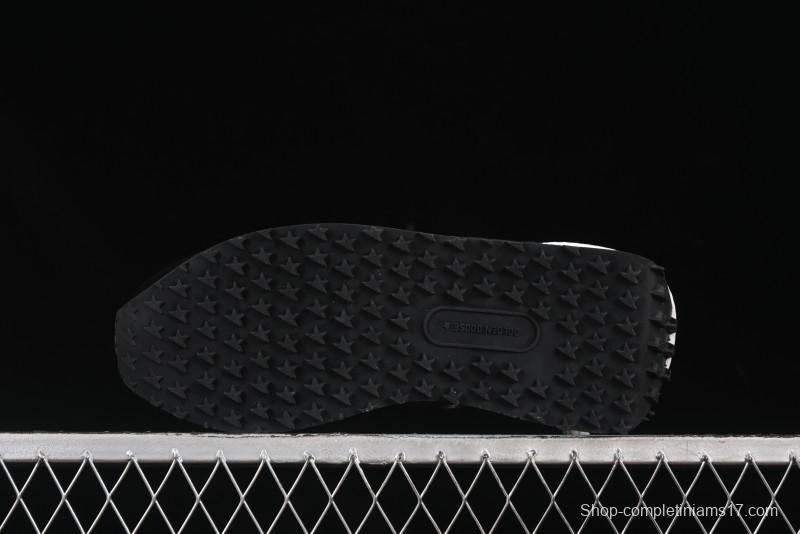 Golden Goose Marathon Comfortable Low-Top Lifestyle Sneakers in White Black - H8D4