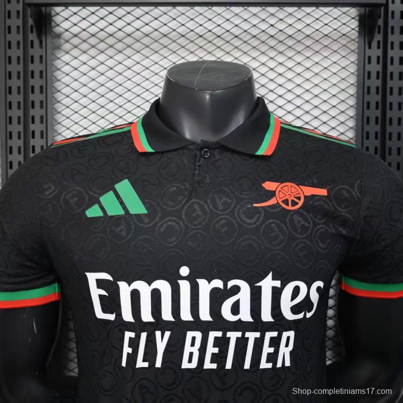 Player Version 25/26 Arsenal Black Special Jersey