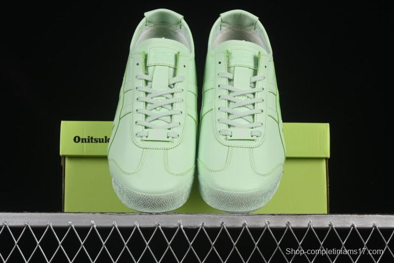 Onitsuka Tiger Mexico 66 Cactful-S Low-Top Leather Sneakers in Pastel Colorway - 1183C347-300