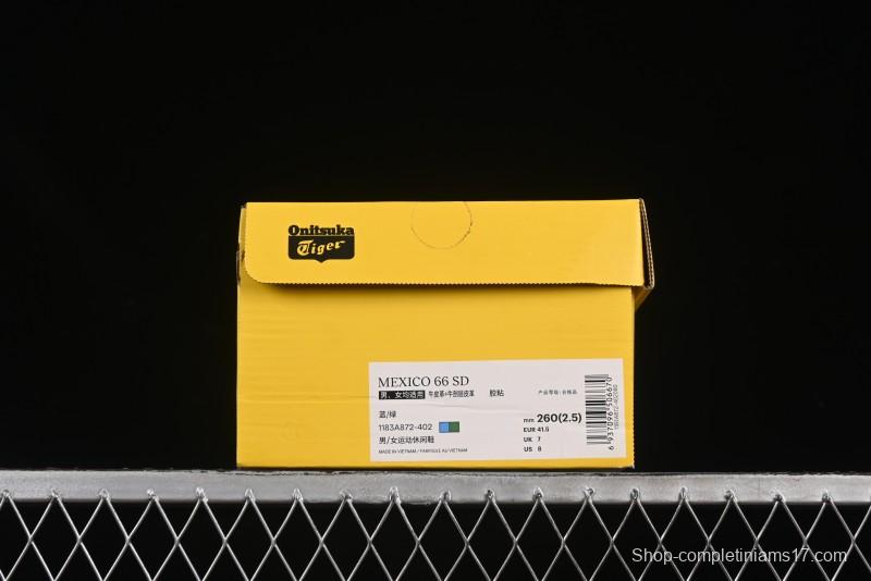 Onitsuka Tiger Mexico 66 Cactful-S Low-Top Leather Running Shoes in Pastel Colorway - 1183A872-402