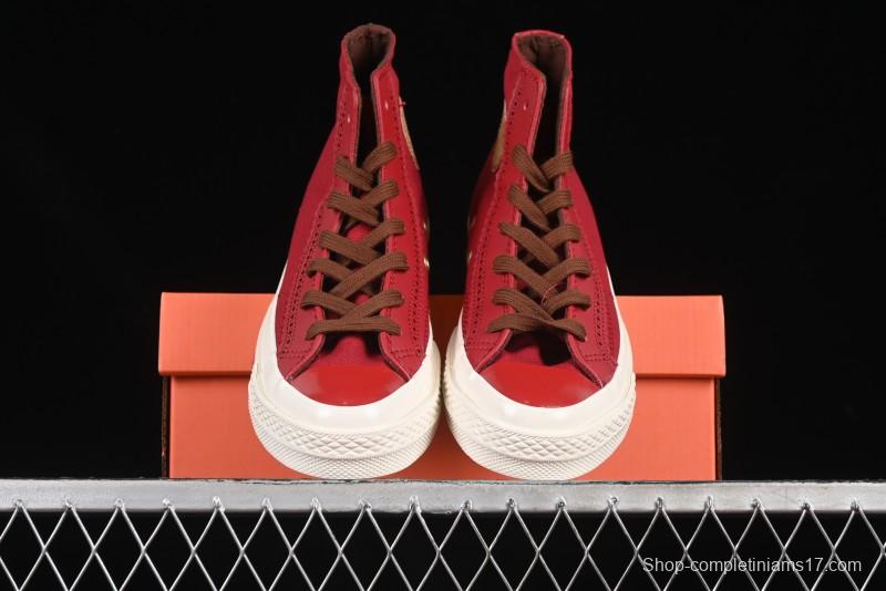Converse Chuck Taylor All Star 1970s High Top Sneakers in China Red - A12460C