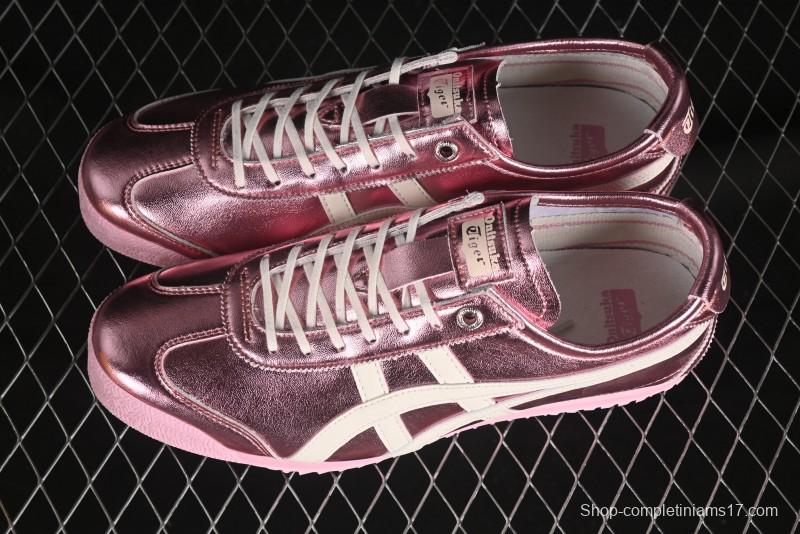 Onitsuka Tiger Mexico 66 SD Low-Top Leather Sneakers for Casual Running - 1183C468-700
