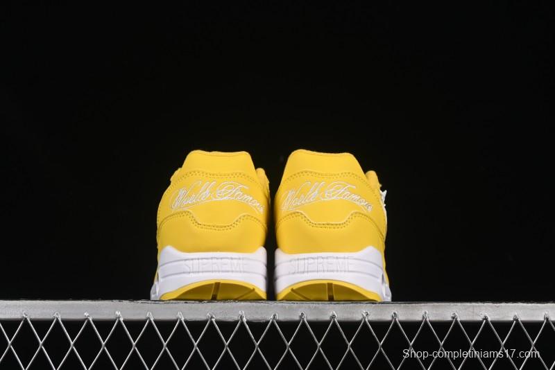 Nike Air Max 1 Retro Running Shoes with Half-Sole Air Cushion - HF8813-700