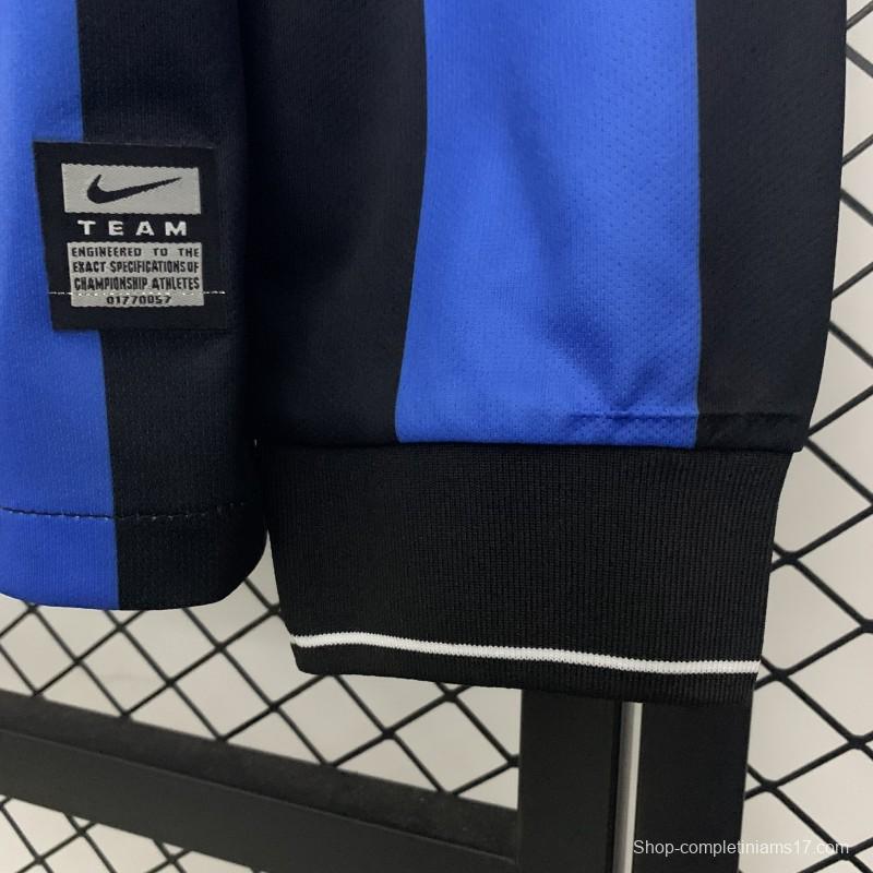09/10 Retro Inter Milan Champions League Edition Home Jersey